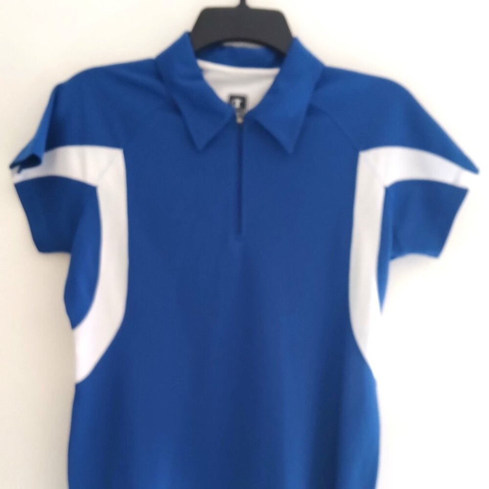 Champion double Day Polo shirt, front zipper closure